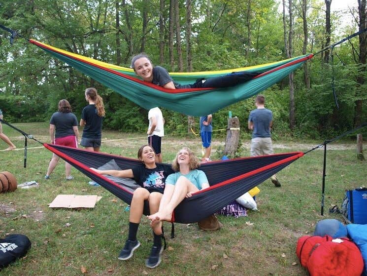 Camper-submitted photo at John Bryan State Park Campground near Troy, OH