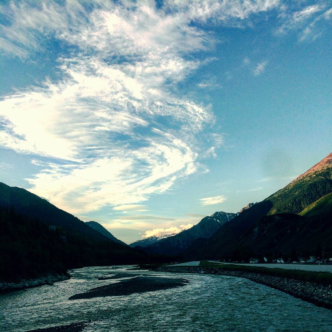 Camping near Pleasant Camp — Klondike Gold Rush National Historical Park: Yakutania Point, Skagway, Alaska