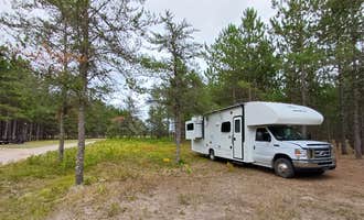 Camping near Trout Lake Campground: USFS 3536 Dispersed Site, Eckerman, Michigan