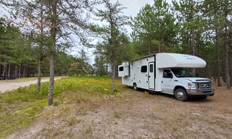 Camping near Brimley State Park: USFS 3536 Dispersed Site, Eckerman, Michigan