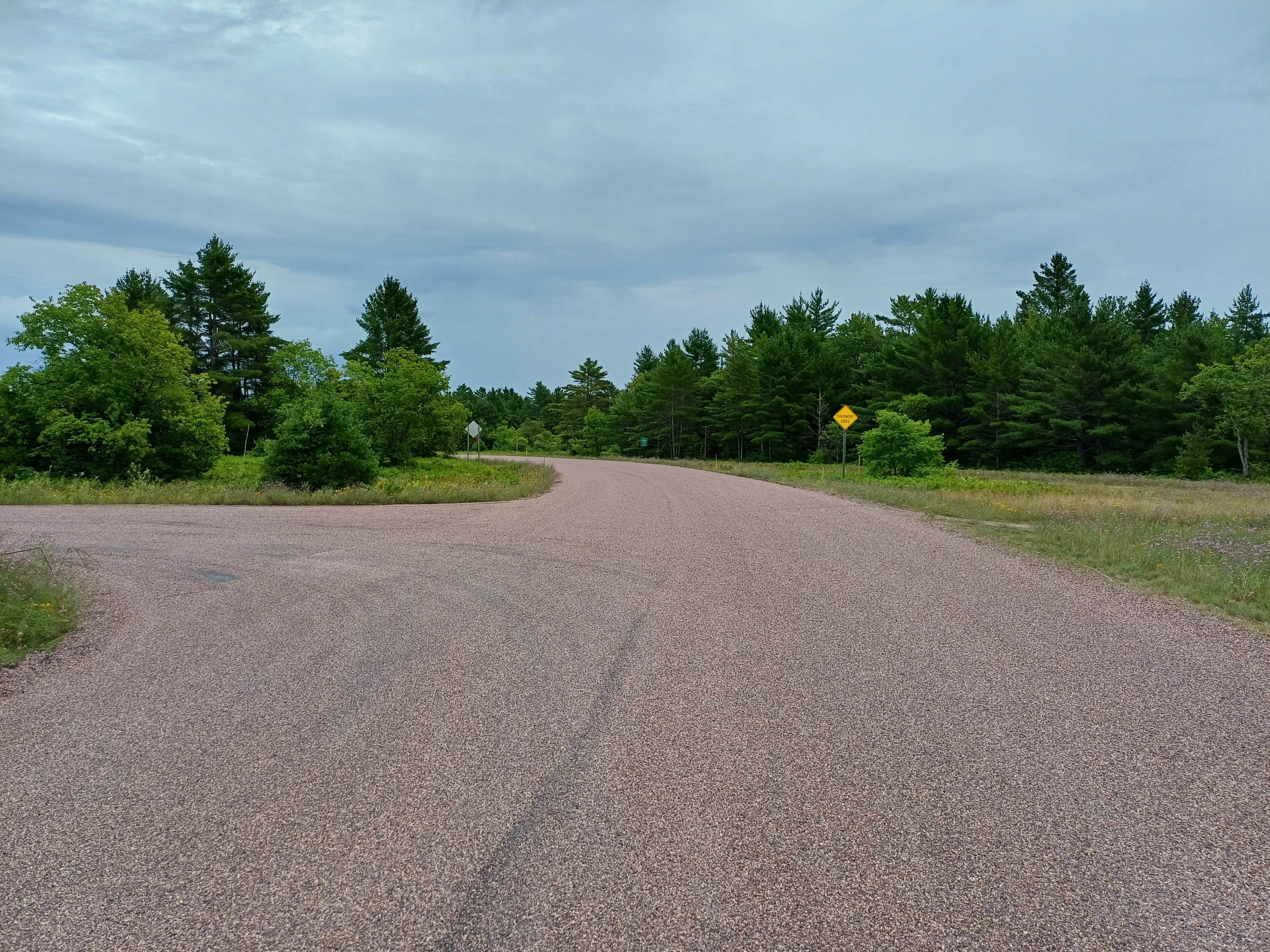Camper-submitted photo at Adams Trail Dirt Lot near Pictured Rocks National Park