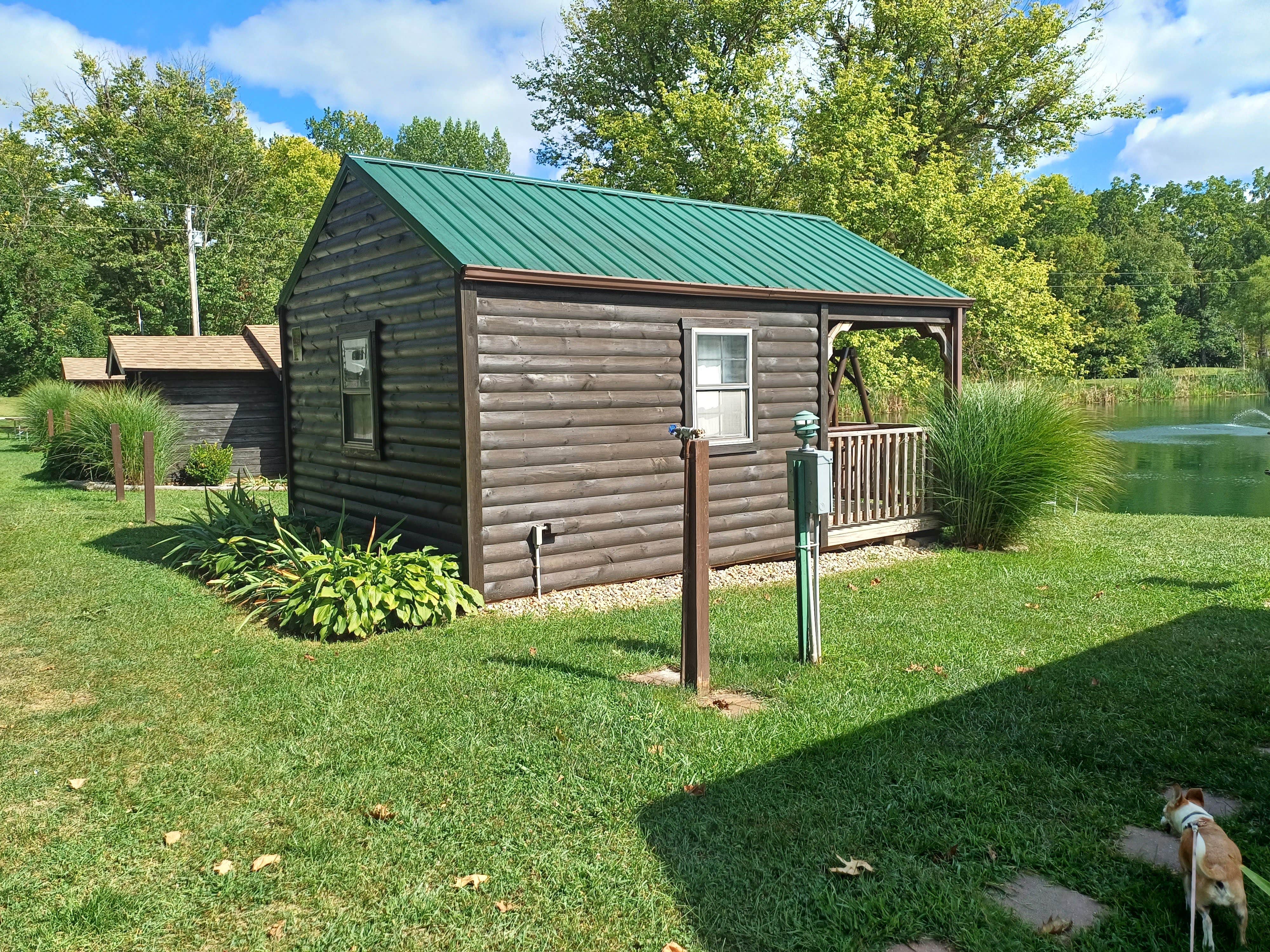 Laura M.'s photo of a cabin at Jellystone Campground-pierceton near Upland, IN