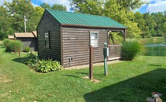 Laura M.'s photo of a cabin at Jellystone Campground-pierceton near Sheridan, IN