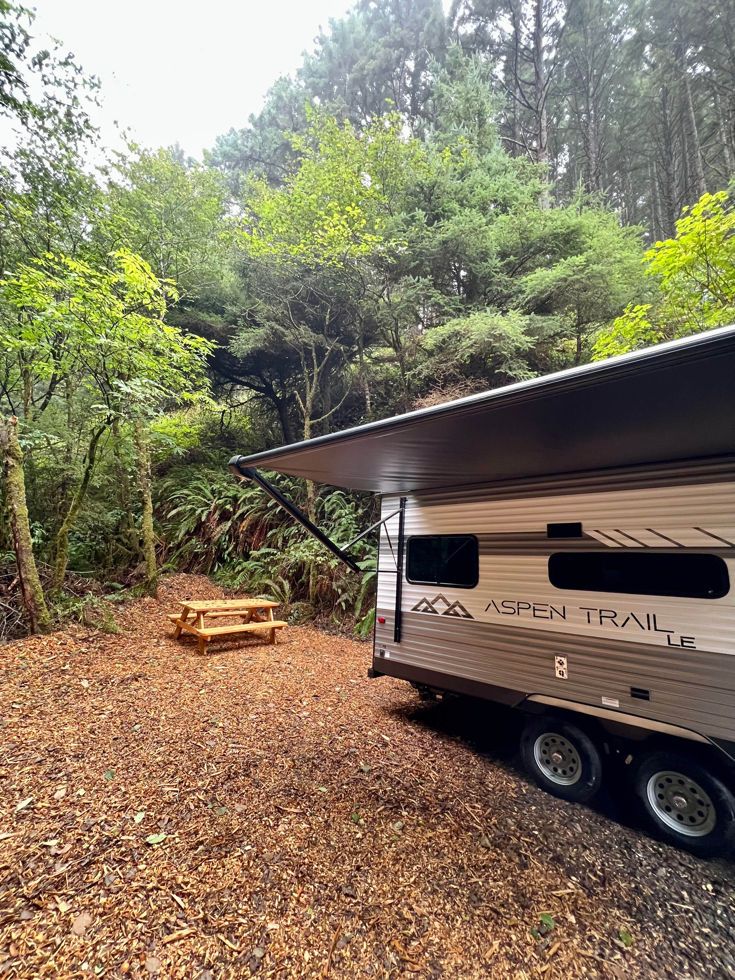 Camping near Rock Creek Campground - Siuslaw: Whispering Tides, Yachats, Oregon