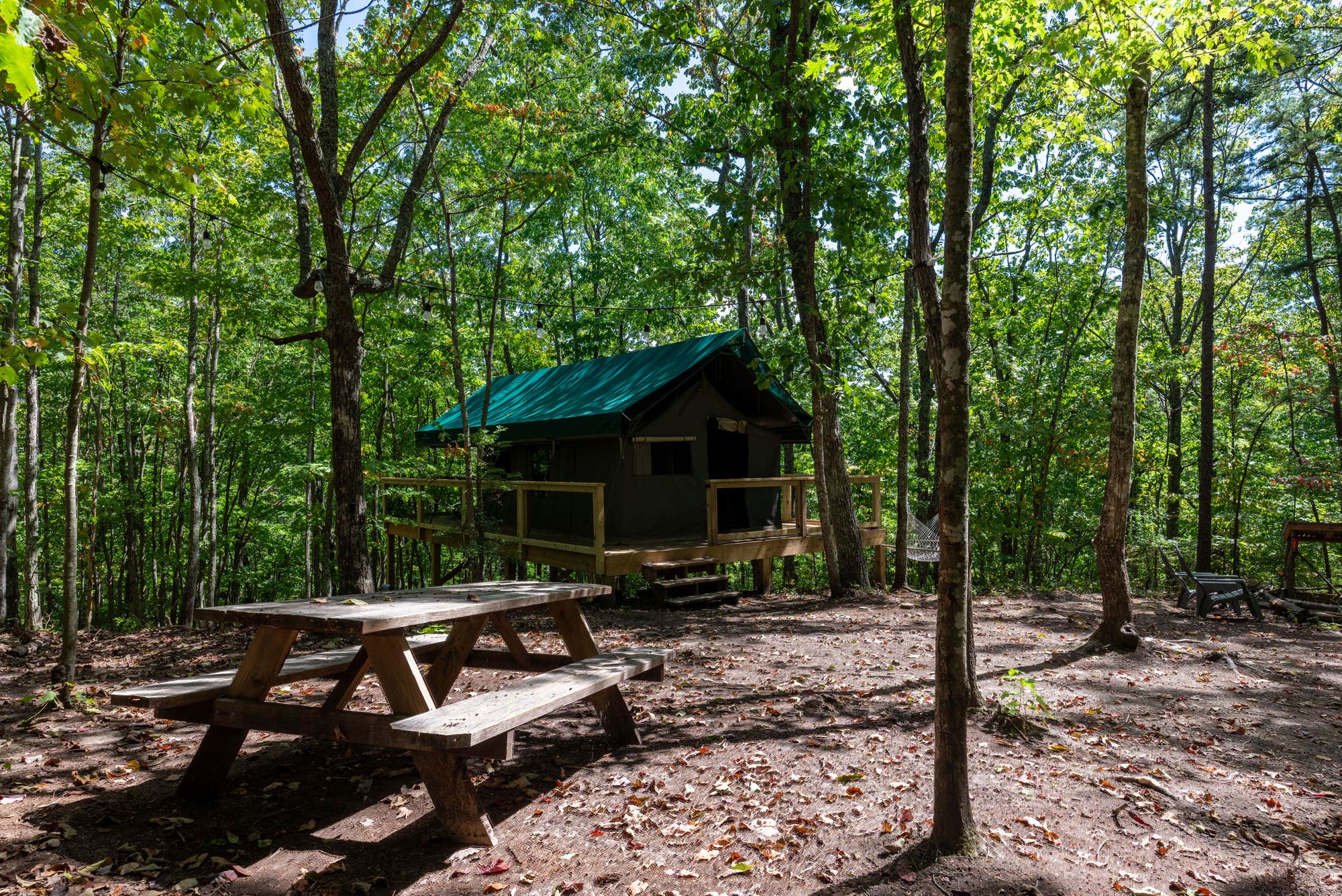 The Dyrt's photo of glamping accommodations at Wanderland Campground near Lupton City, TN