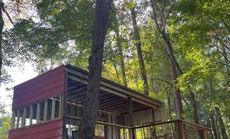 Camping near Sandy Oak RV Park: Prices Bridge Glampsite, Prosperity, South Carolina