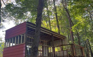 Jesse M.'s photo of a cabin at Prices Bridge Glampsite near Elgin, SC