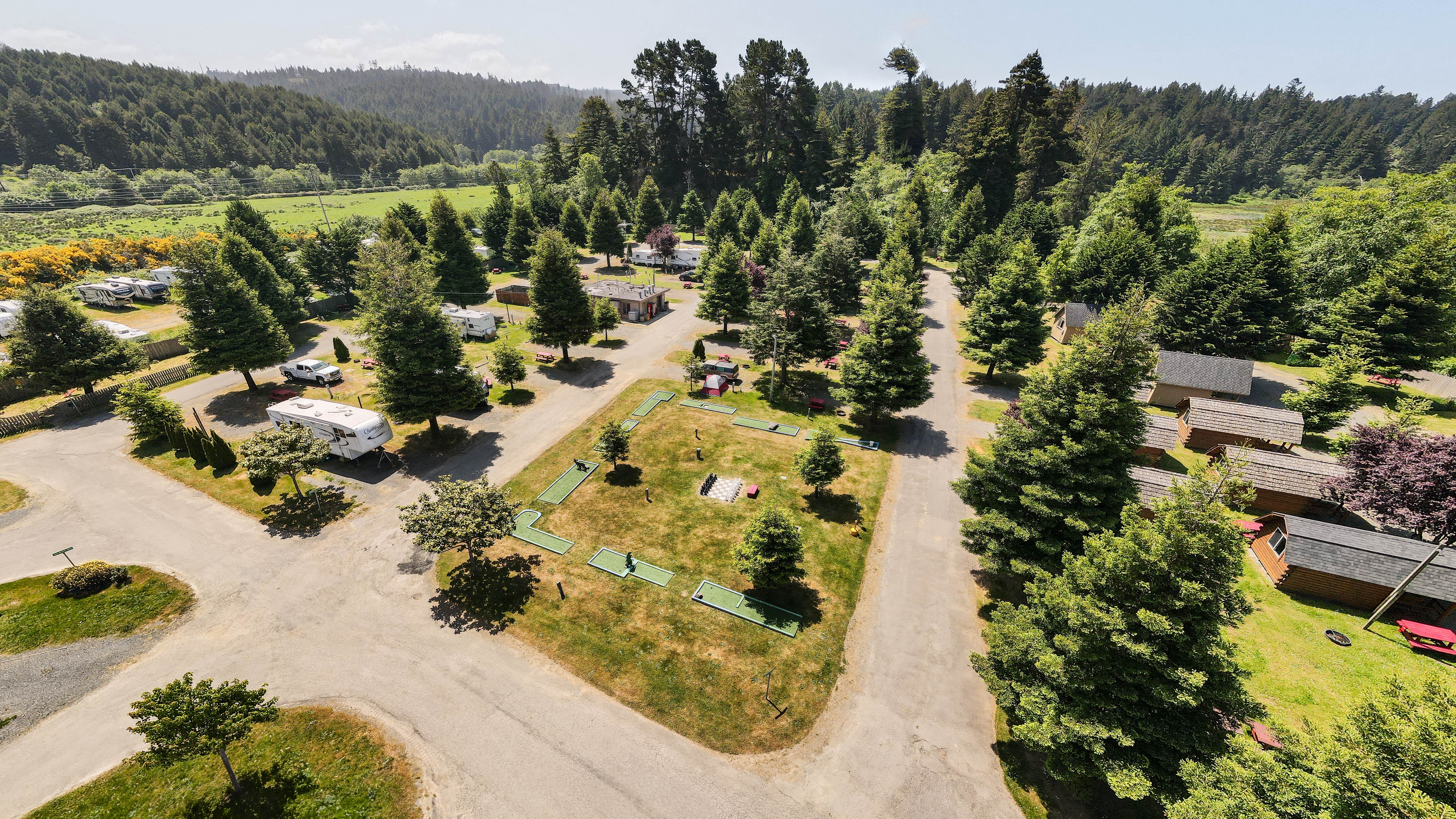 Camper-submitted photo at Redwood Coast Cabins & RV Resort near Blue Lake, CA