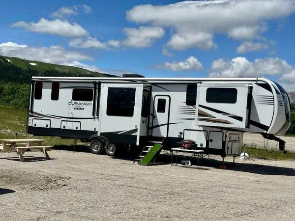 The Dyrt's photo of rv camping at East Side Glacier Park near Babb, MT