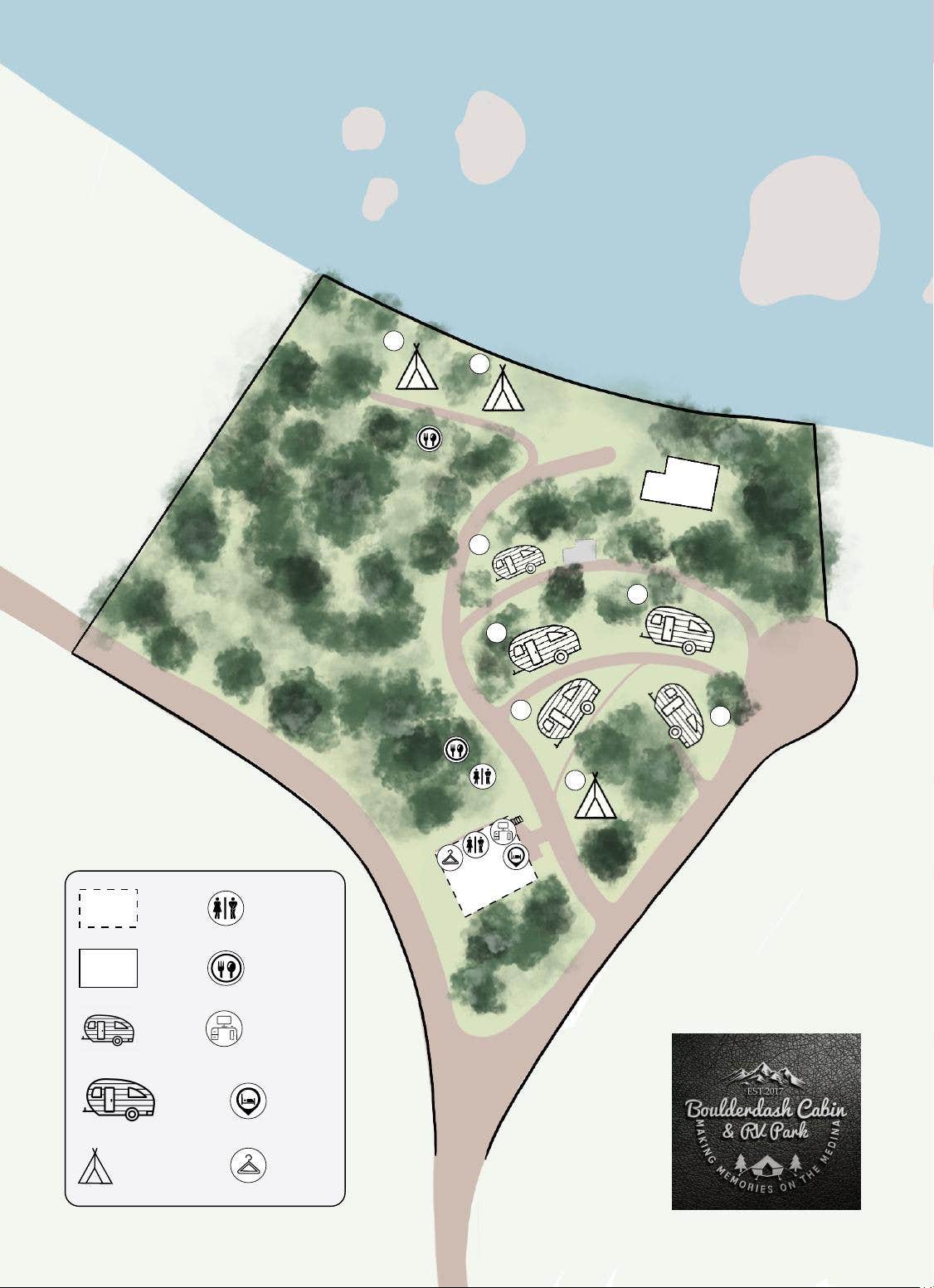 Camper-submitted photo at Boulderdash Cabin & RV Park near Bandera, TX