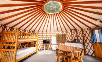 Alec Z.'s photo of glamping accommodations at Redwood Meadows RV Resort near Redwood National Park