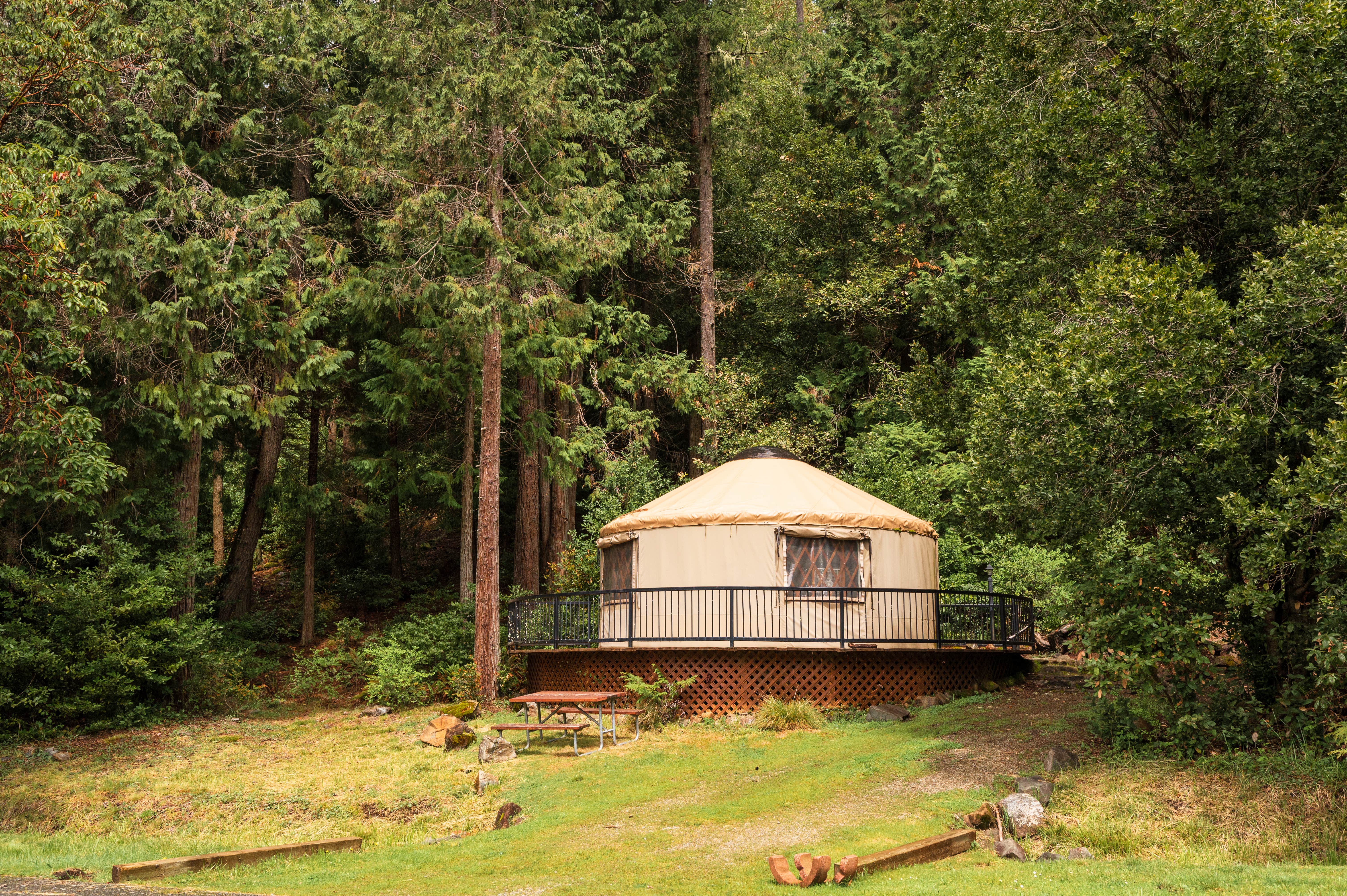 Alec Z.'s photo of a cabin at Redwood Meadows RV Resort near Happy Camp, CA