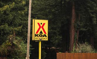 Camping near Drifting Logs @ Kellogg Beach: Crescent City/Redwoods KOA, Crescent City, California