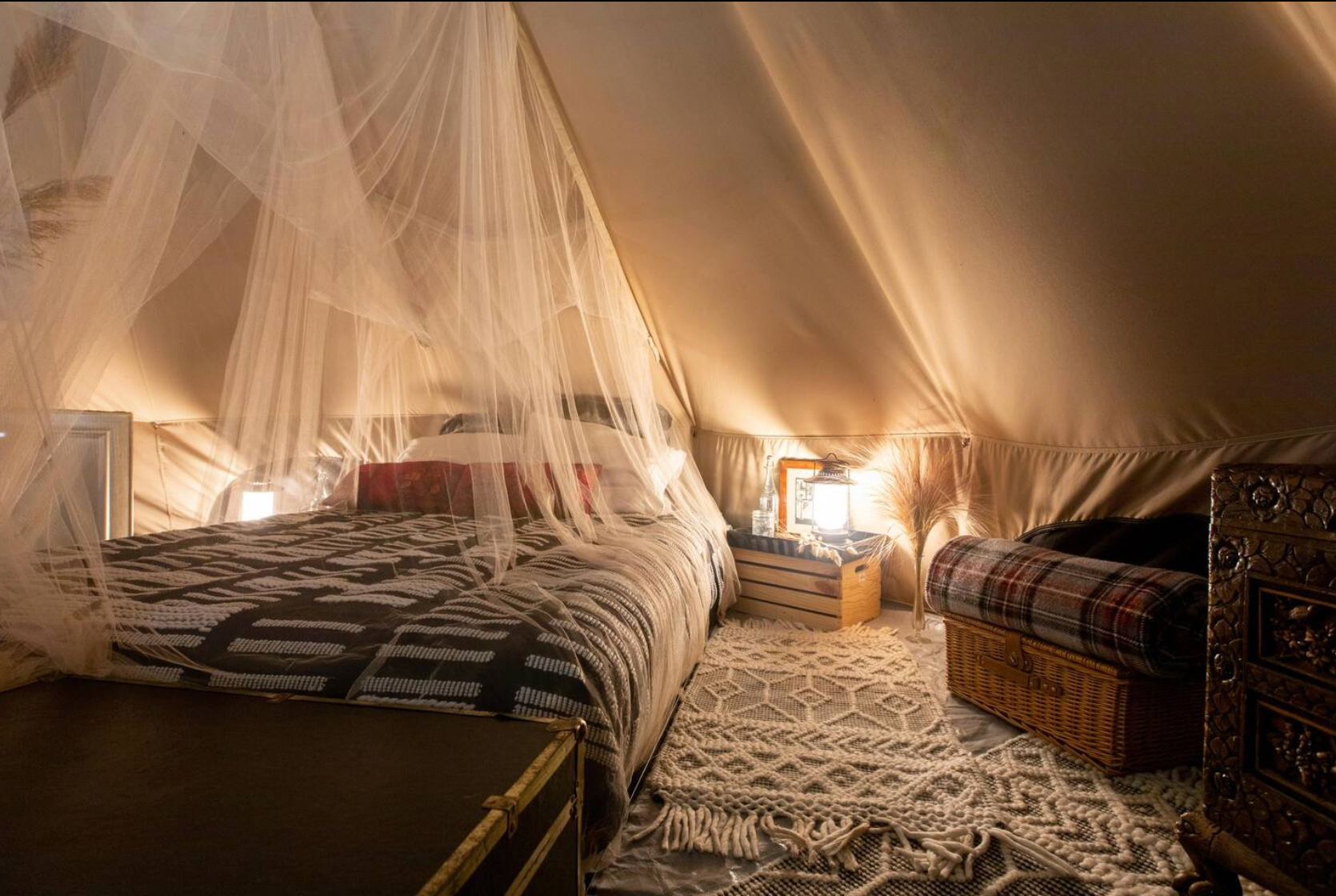 Camper-submitted photo at Year-Round Scenic Lakefront Glamping near Wurtsboro, NY