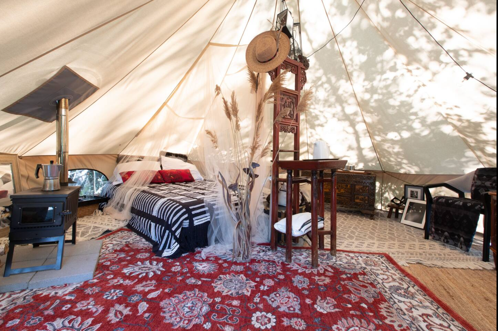 Camper-submitted photo at Year-Round Scenic Lakefront Glamping near Monticello, NY