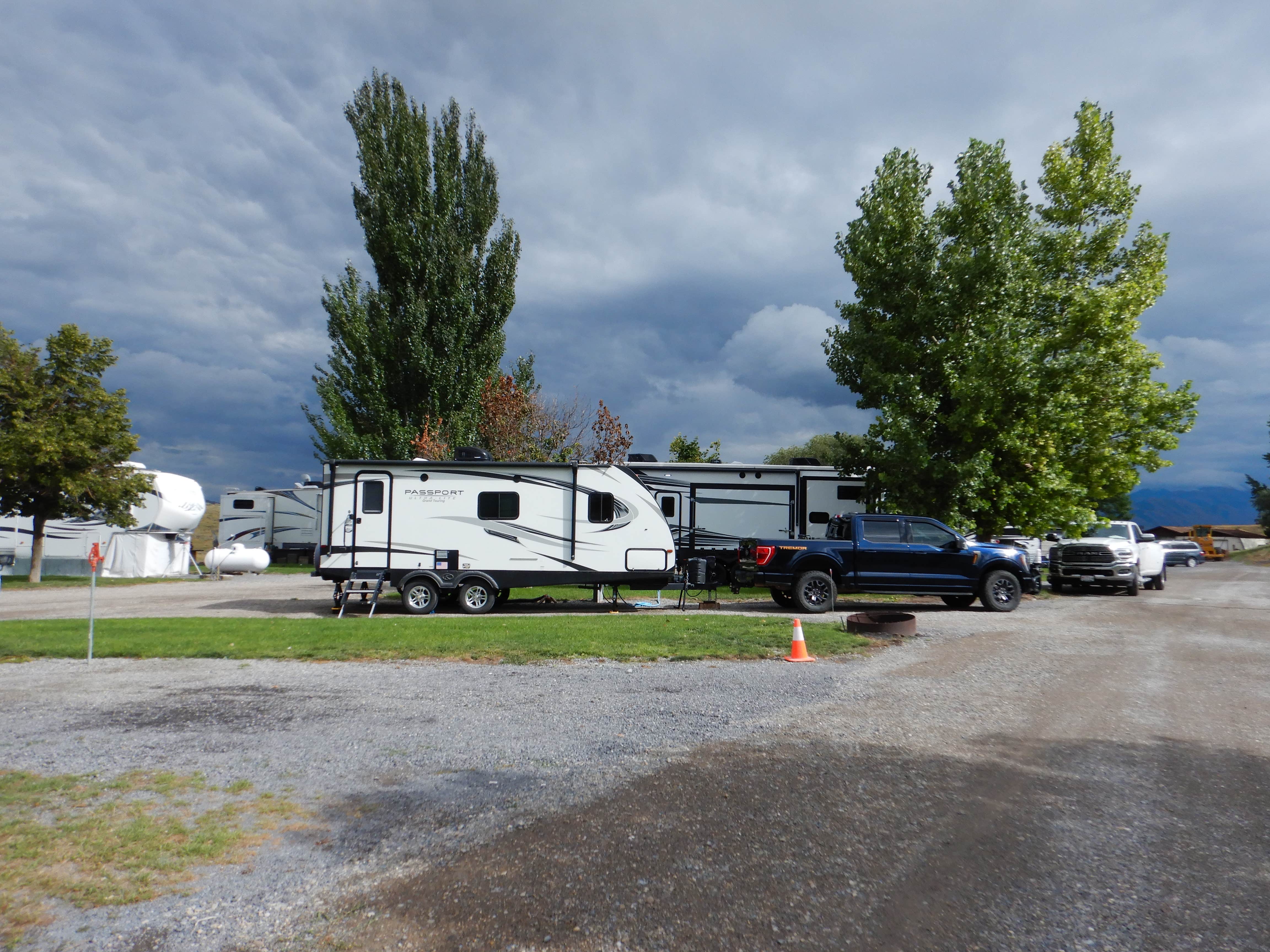 Kimberly  M.'s photo of rv camping at Belmont Hot Springs RV Park near Howell, UT