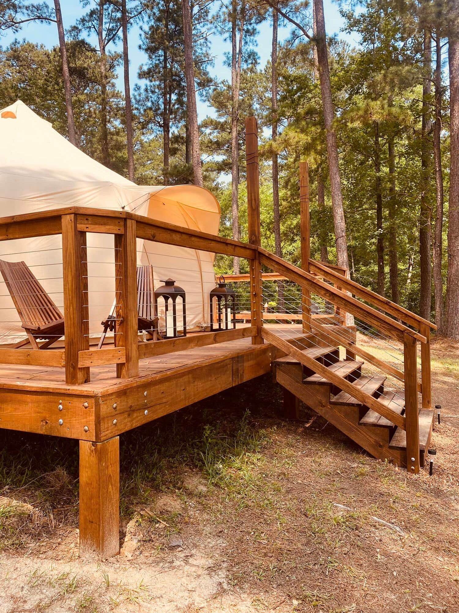 The Dyrt's photo of glamping accommodations at Untamed Honey Glampsites near J. Strom Thurmond Lake