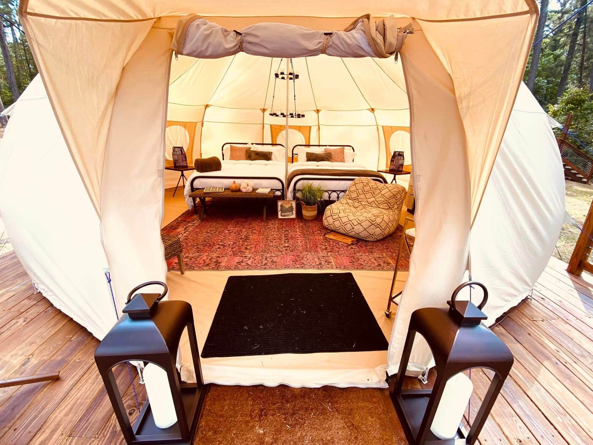 The Dyrt's photo of glamping accommodations at Untamed Honey Glampsites near Evans, GA