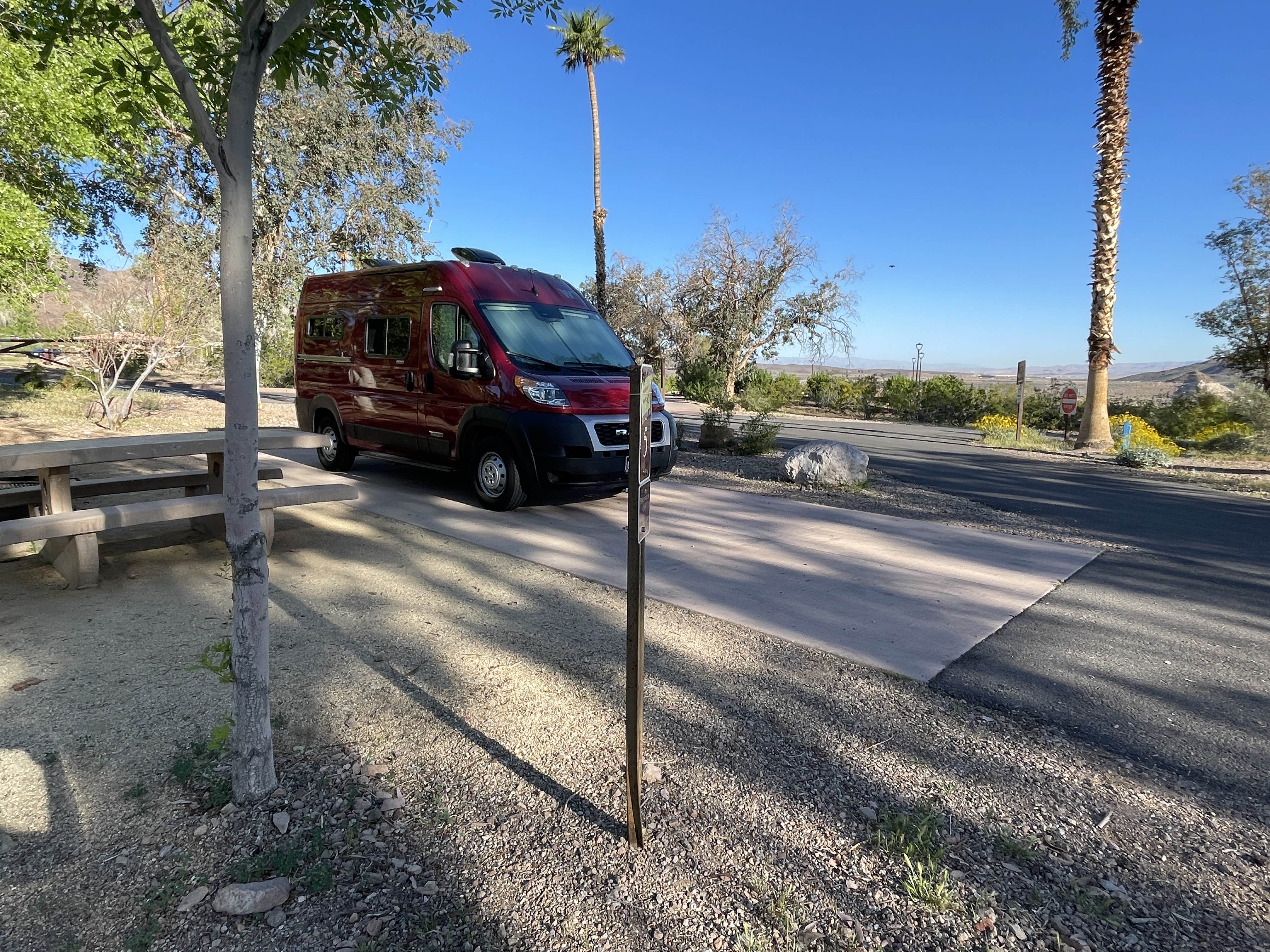 Lee D.'s photo of rv camping at Boulder Beach Campground — Lake Mead National Recreation Area near Searchlight, NV