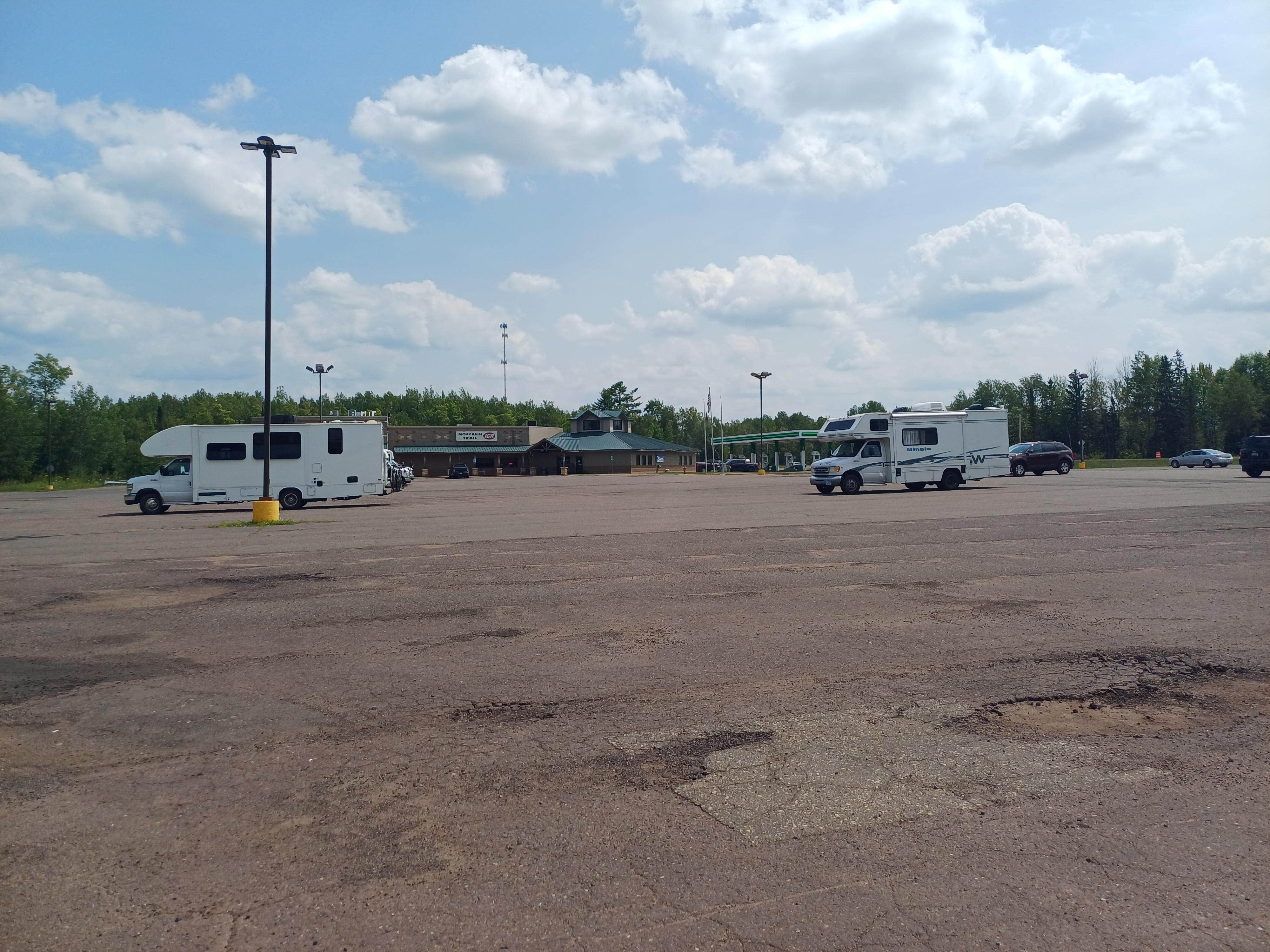 Laura M.'s photo of rv camping at Bad River Casino near Ironwood, MI