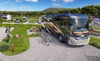 Blue Water M.'s photo of rv camping at Luray RV Resort on Shenandoah River near Etlan, VA