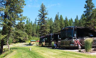 Donna C.'s photo of camping with pets at The Lodge & Resort at Lake Mary Ronan near Kalispell, MT