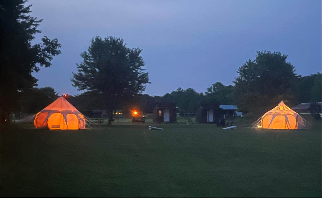 Camper-submitted photo at Cowtown Glamping Cabins near Fenwick Island, DE