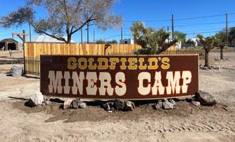 Camping near Tonopah RV: Goldfield Miner's Camp, Tonopah, Nevada
