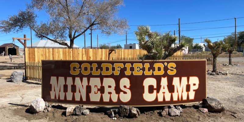 Camper submitted image from Goldfield Miner's Camp