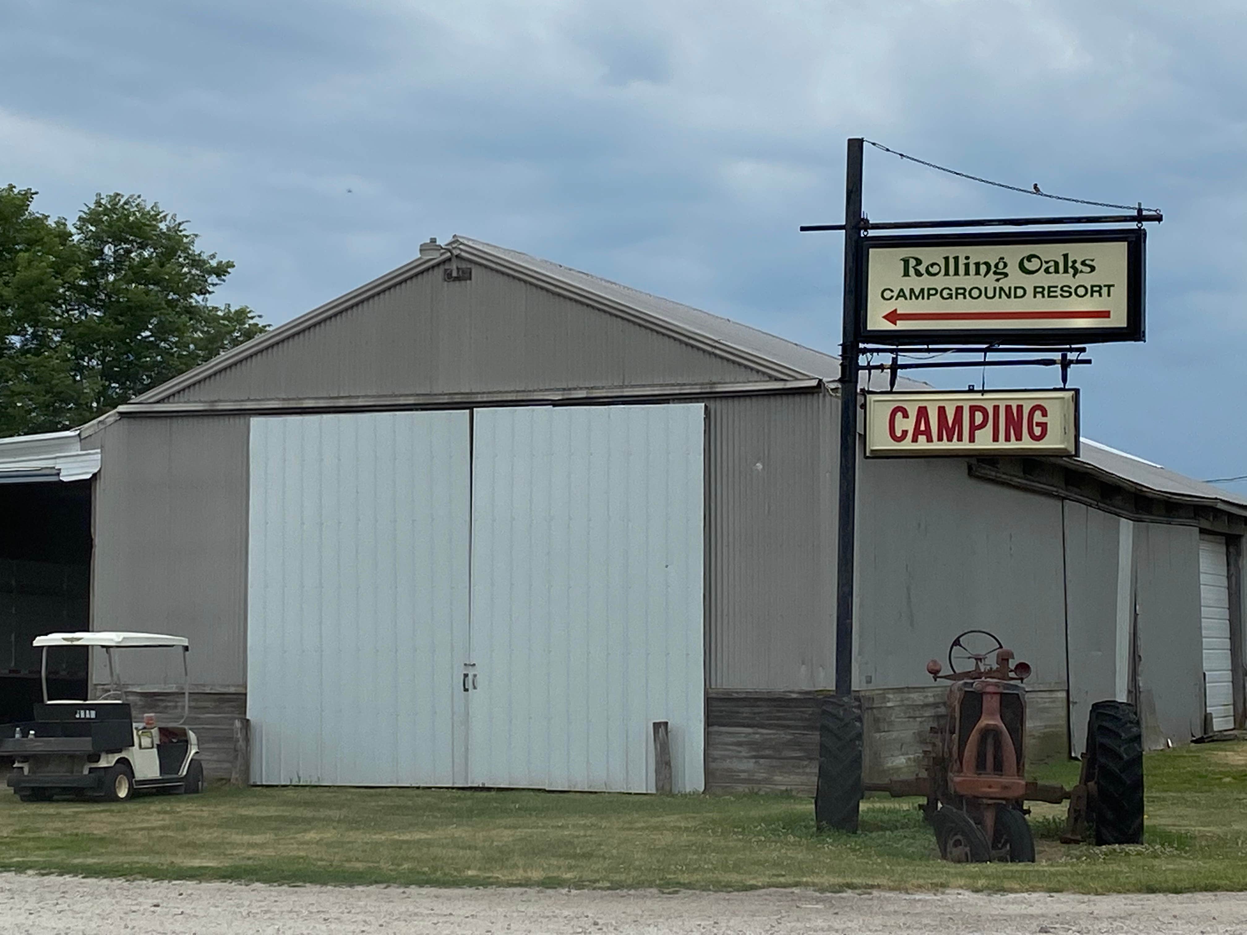 Camper-submitted photo at Rolling Oaks Campground near Somonauk, IL