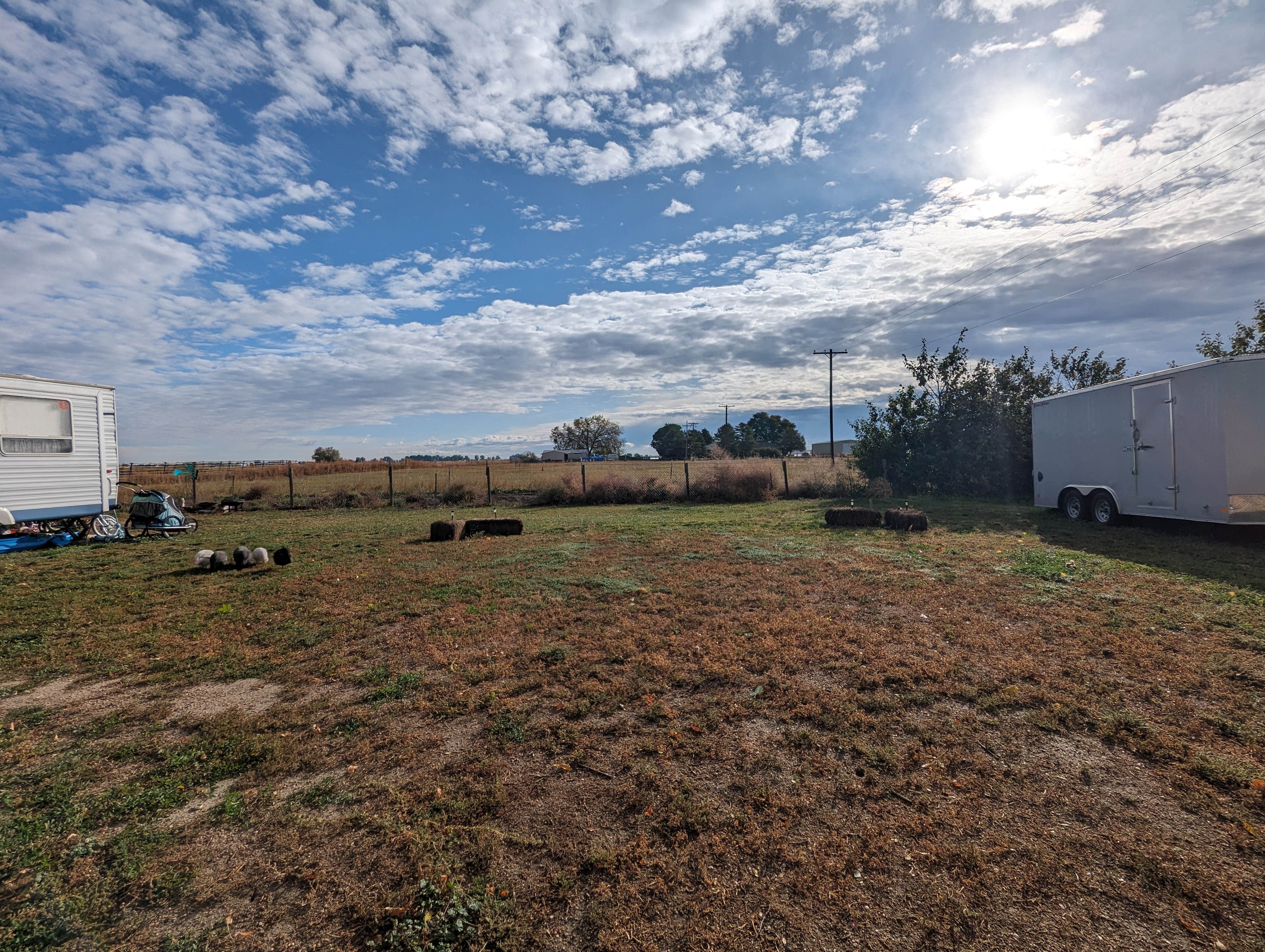 Heidi C.'s photo of rv camping at A Little Country in the City - County Line Hobby Farm near Johnstown, CO