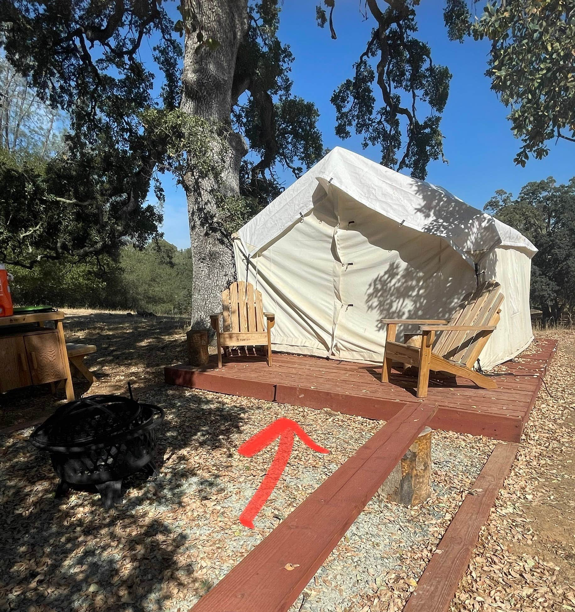 The Dyrt's photo at Tentrr Signature Site - Rancho Amador Site 1 near Rancho Murieta, CA