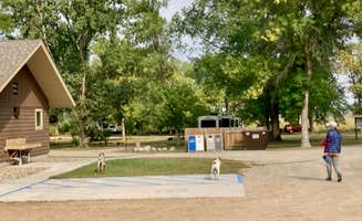 MickandKarla W.'s photo of camping with pets at Buffalo River State Park Campground near Detroit Lakes, MN