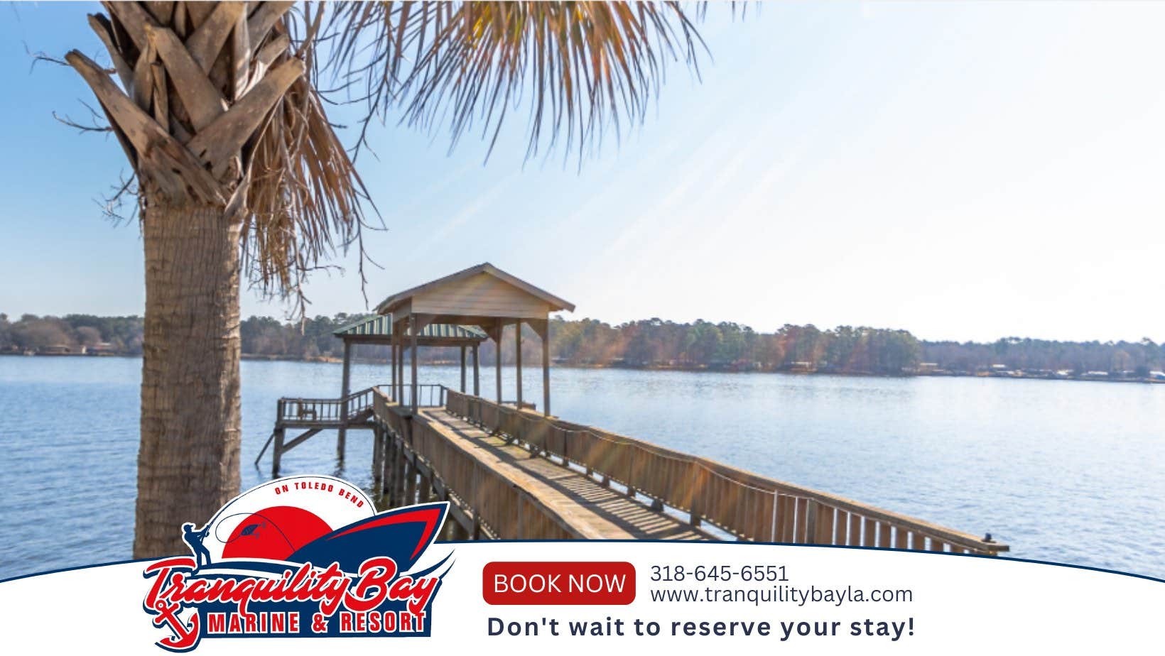 Camper-submitted photo at TRANQUILITY BAY MARINE AND RESORT near Sabine National Forest