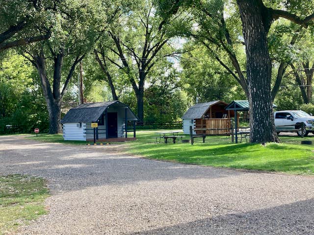 MickandKarla W.'s photo of glamping accommodations at Miles City KOA near Colstrip, MT