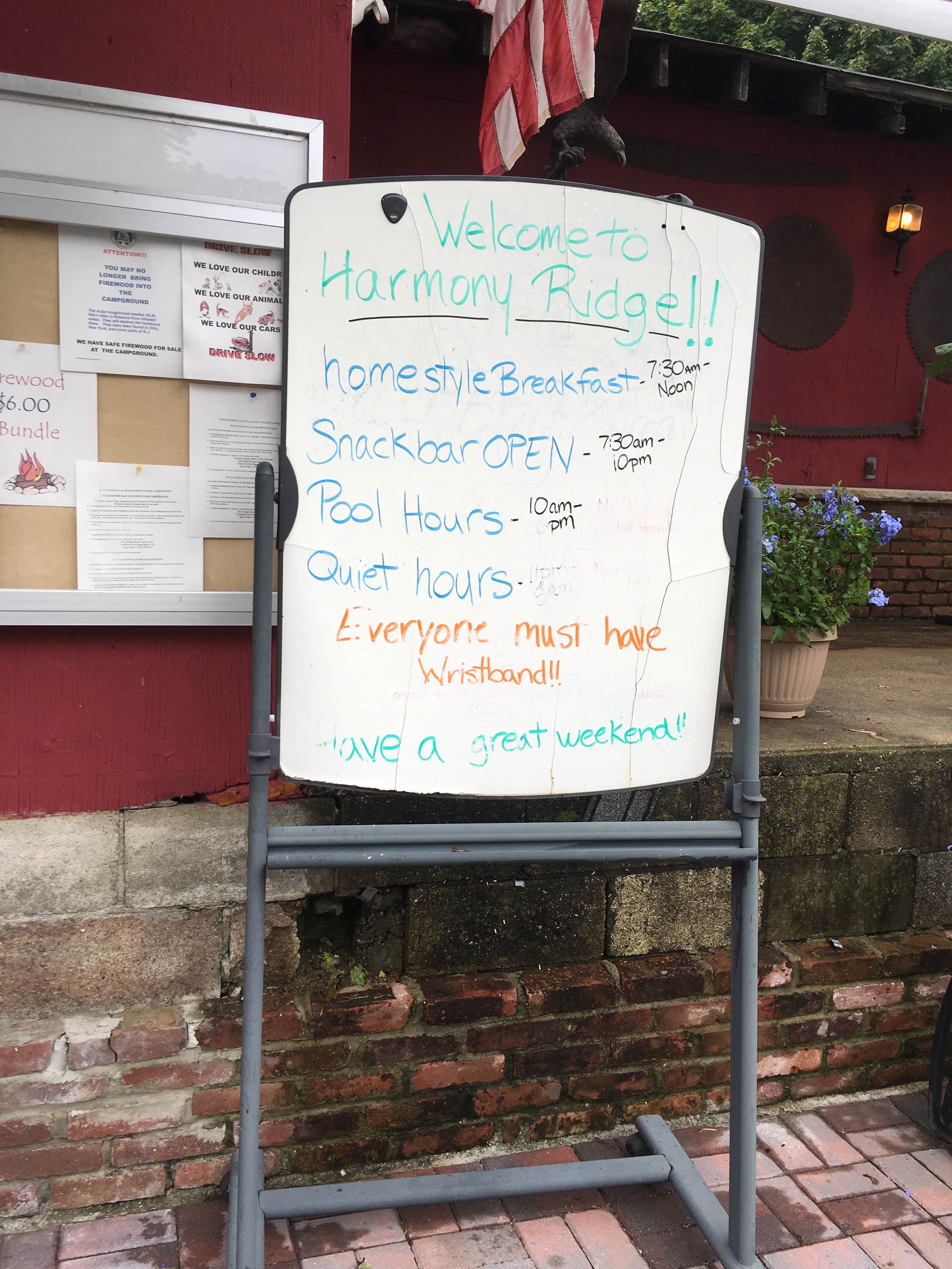 Camper-submitted photo at Harmony Ridge Farm & Campgrounds near Milford, PA