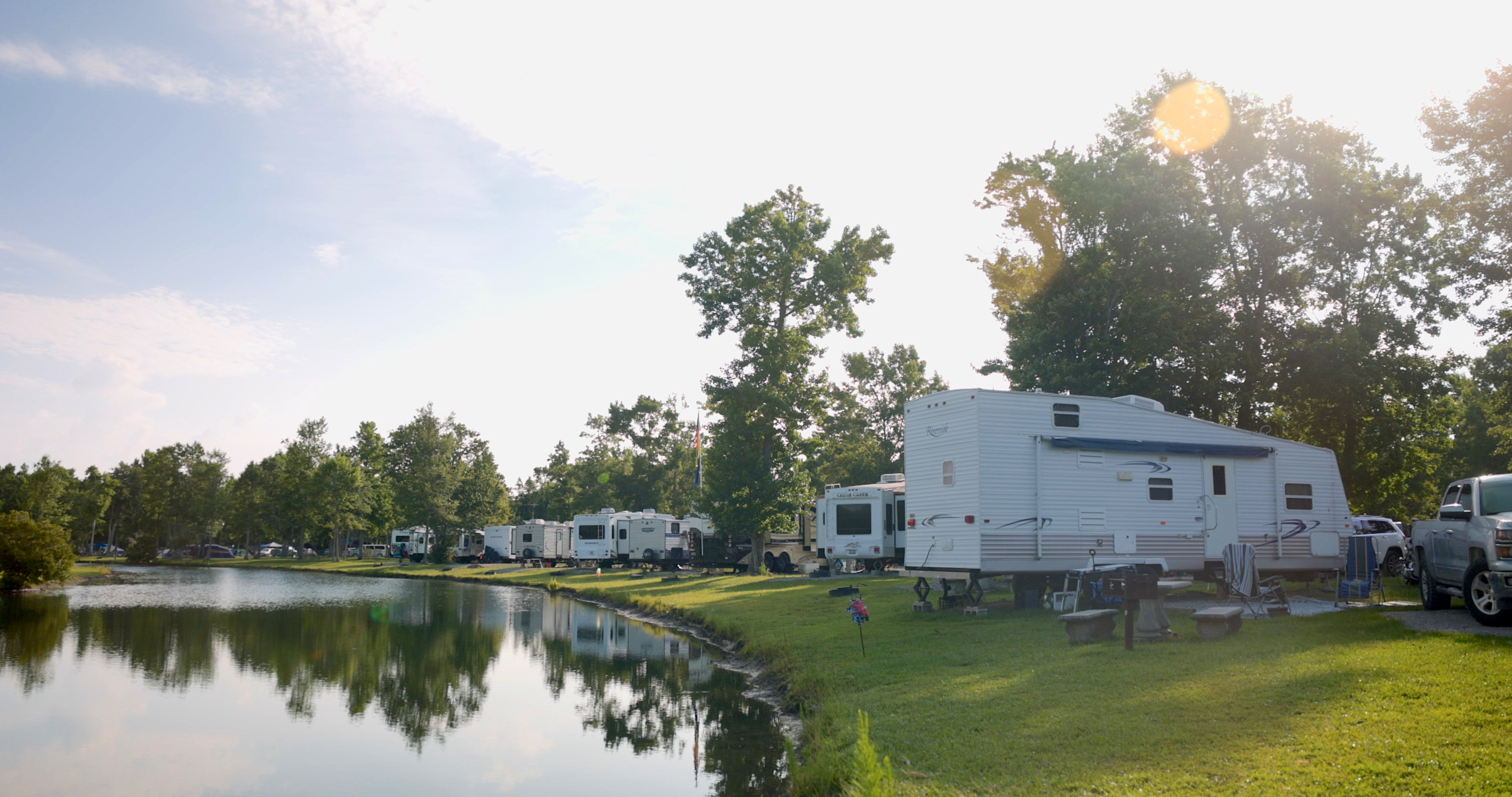 Camper submitted image from Brunswick Beach RV Resort - 2