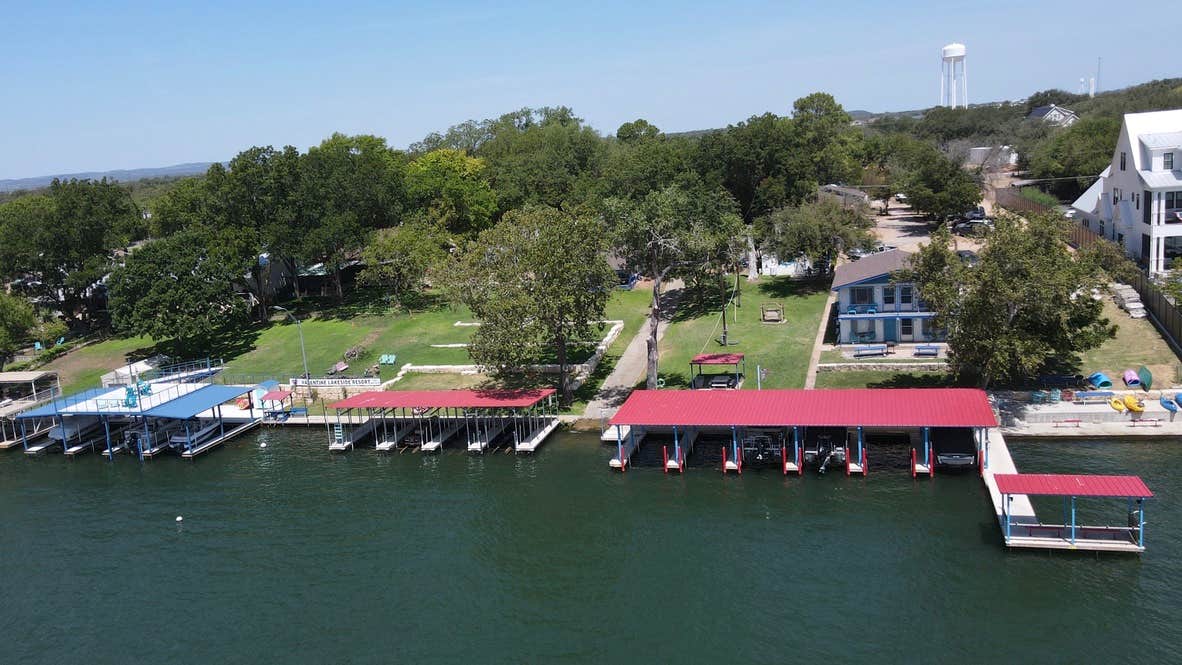 Camping near Brown Chicken Brown Cow Ranch: Valentine Lakeside, Kingsland, Texas