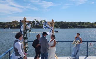 Valentine Lakeside R.'s photo of camping with pets at Valentine Lakeside near Kingsland, TX
