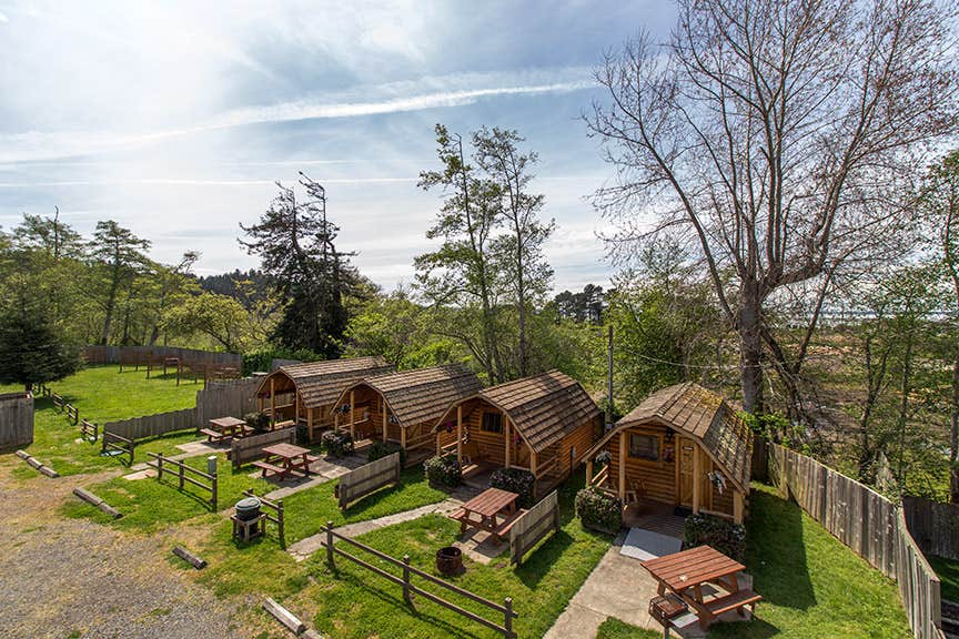 The Dyrt's photo of a cabin at Redwood Coast Cabins & RV Resort near Myers Flat, CA