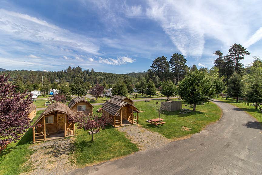 The Dyrt's photo of a cabin at Redwood Coast Cabins & RV Resort near Helena, CA