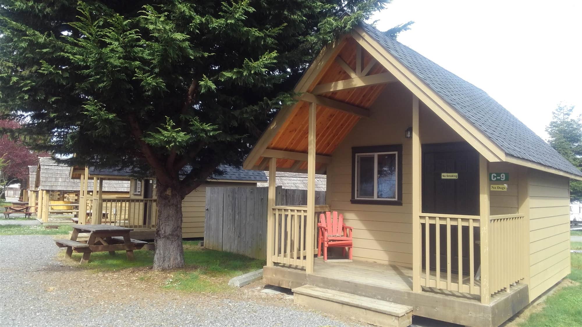 The Dyrt's photo of glamping accommodations at Redwood Coast Cabins & RV Resort near Essex, CA