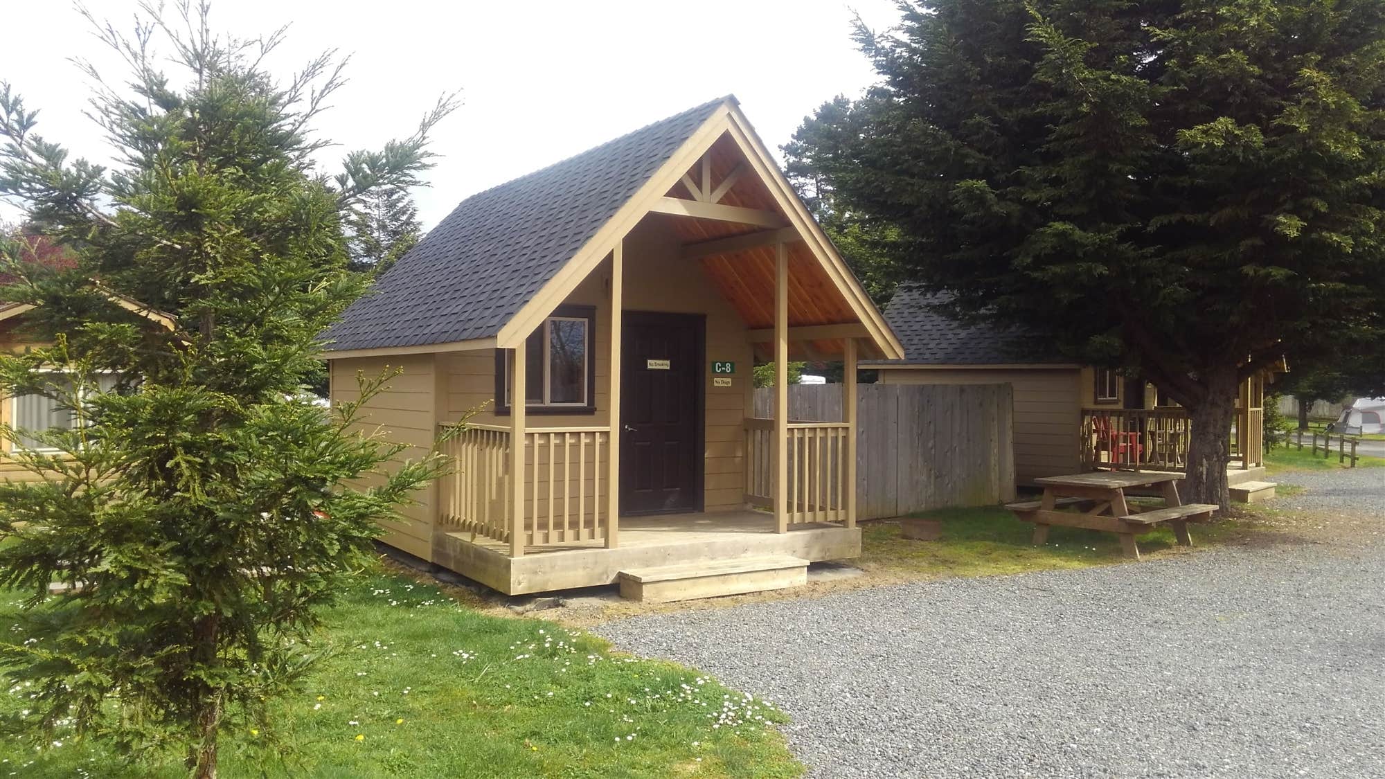 The Dyrt's photo of a cabin at Redwood Coast Cabins & RV Resort near Helena, CA