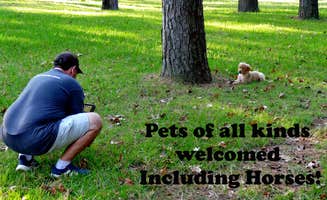Vic C.'s photo of camping with pets at Epic Creative Co-Op near Bellaire, TX