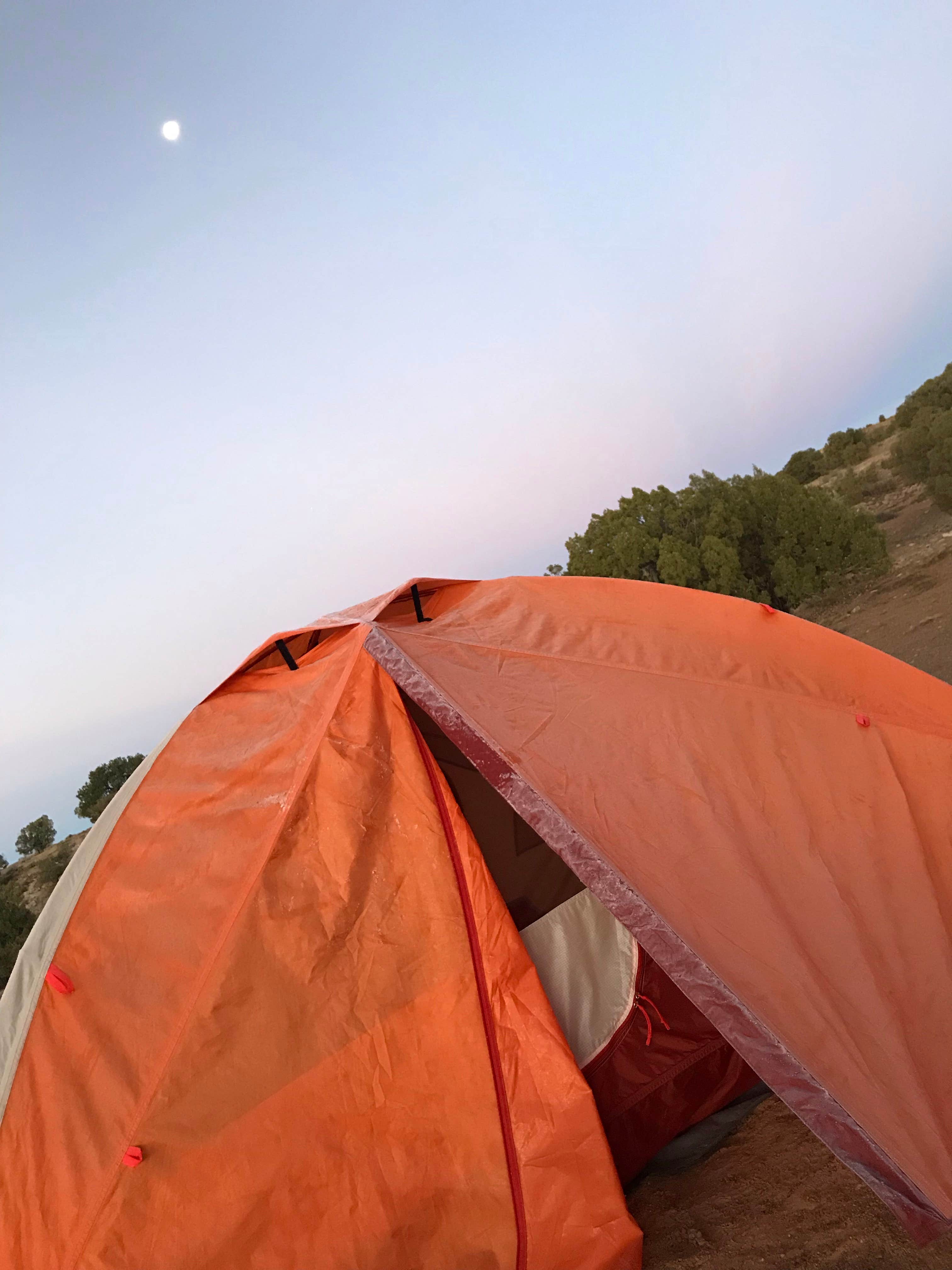 Carrie C.'s photo of a dispersed camping area at Wedge Overlook near Wellington, UT