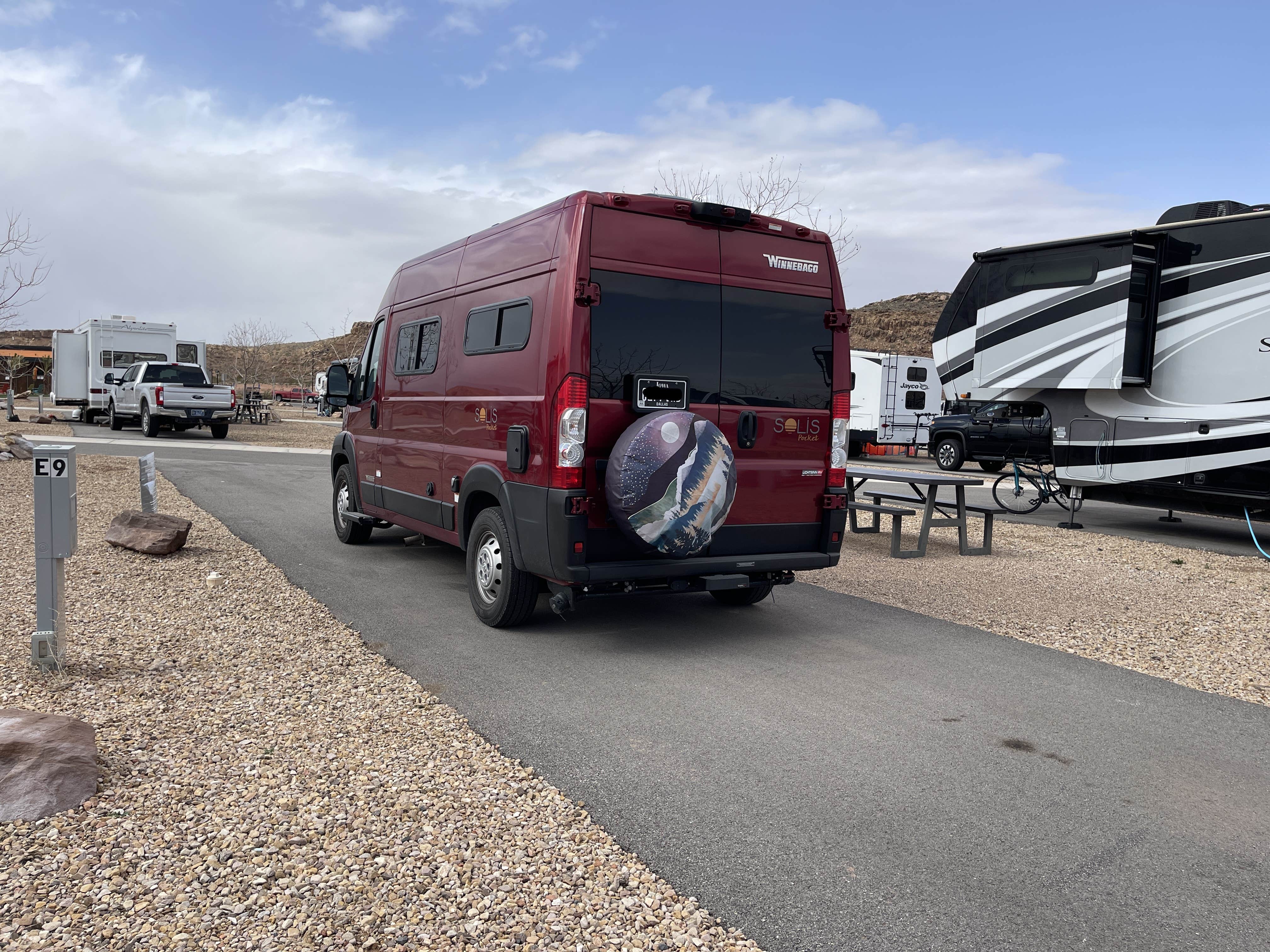 Lee D.'s photo of rv camping at Desert Canyons RV Resort near Ivins, UT