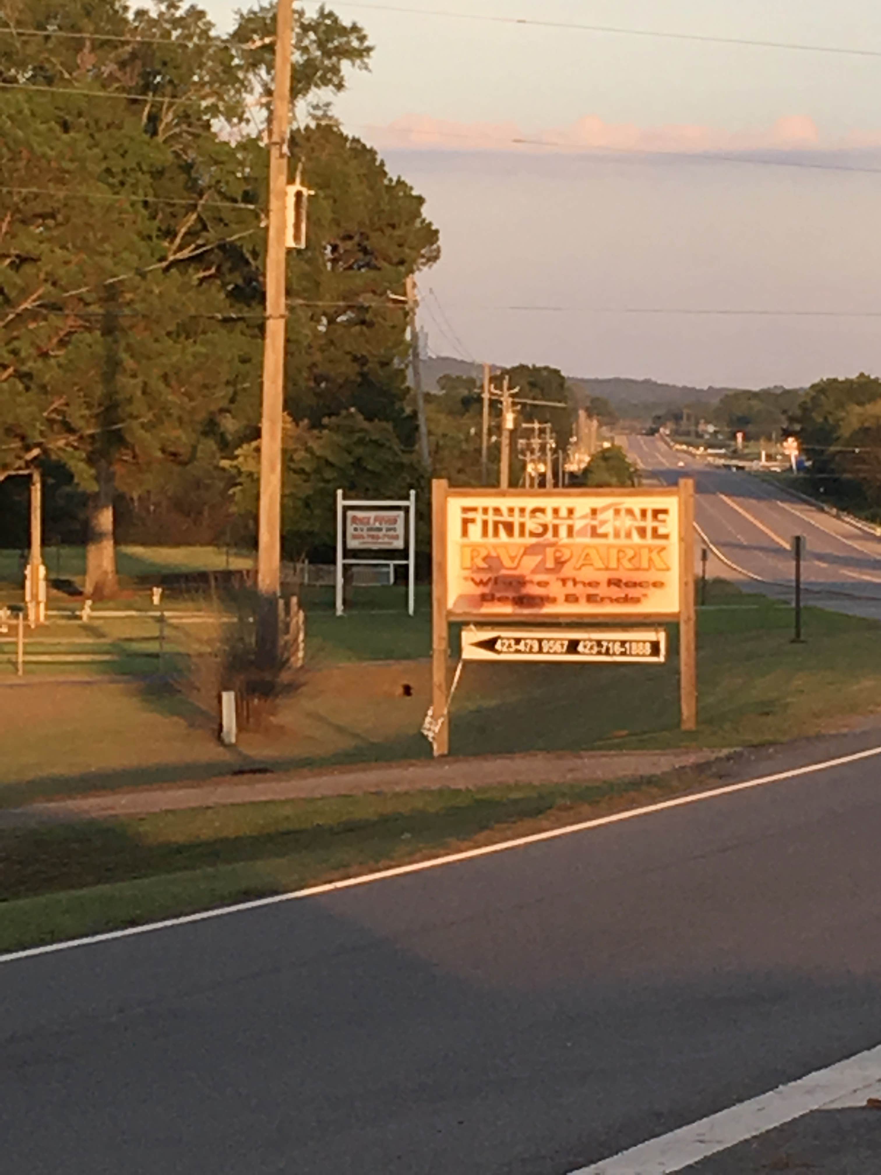 Camper-submitted photo at Finish Line RV Park near Rainbow City, AL