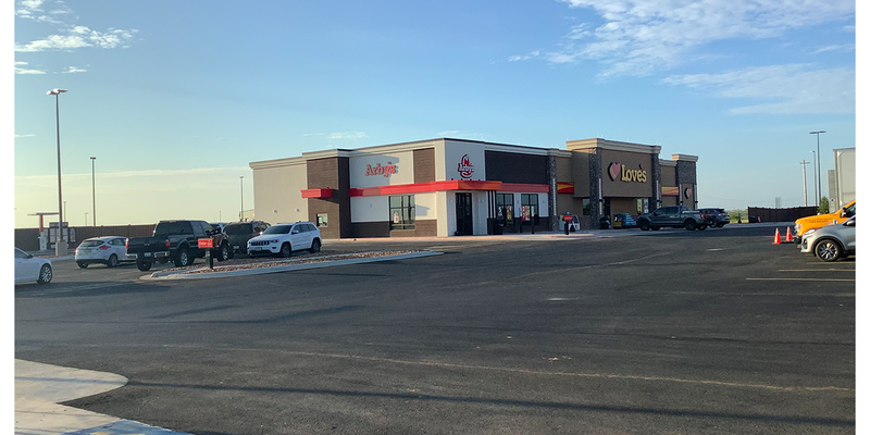 Camper submitted image from Love's RV Hookup-Cotulla TX 862