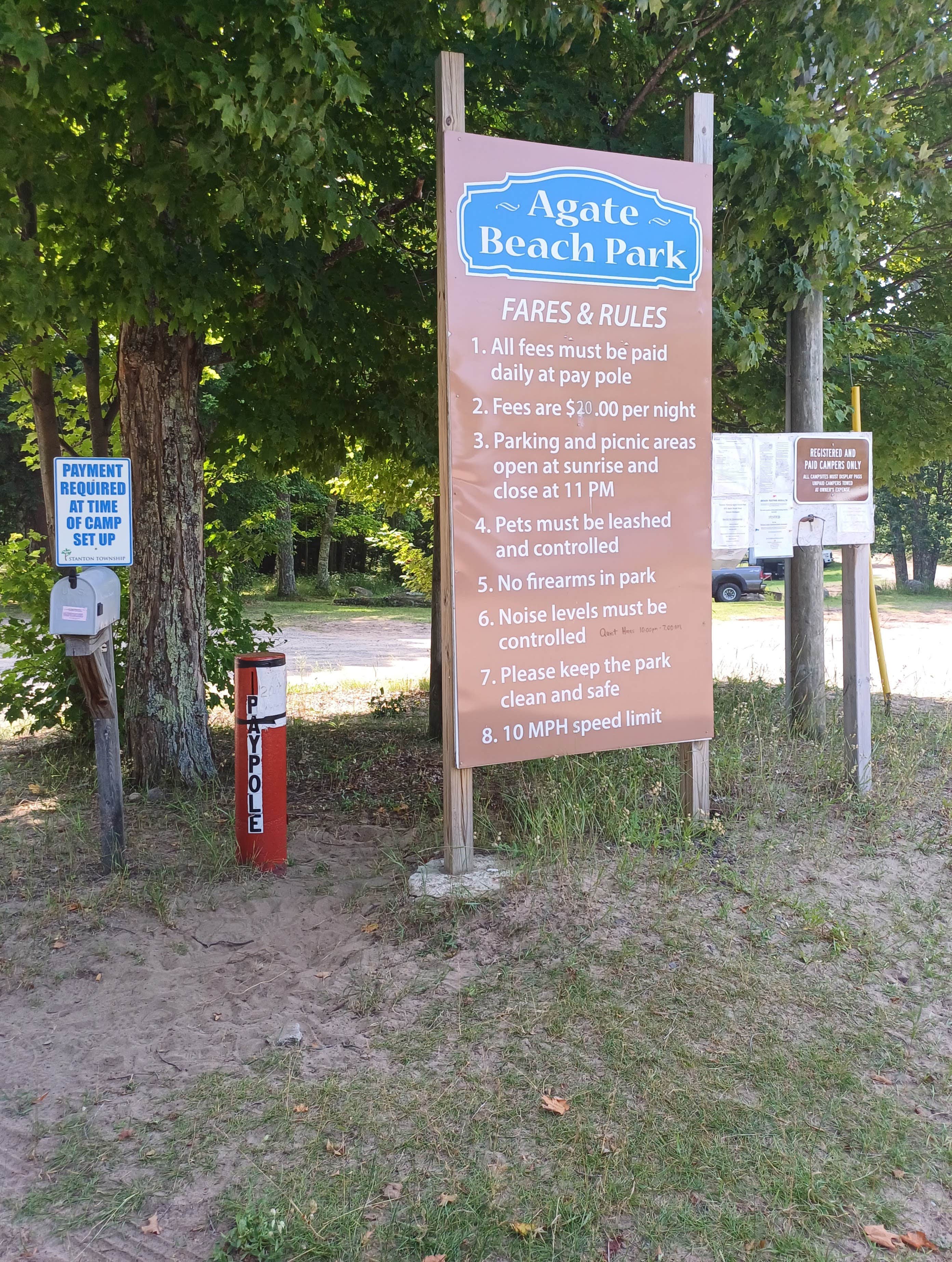 Camper-submitted photo at Agate Beach Park Campground near Houghton, MI