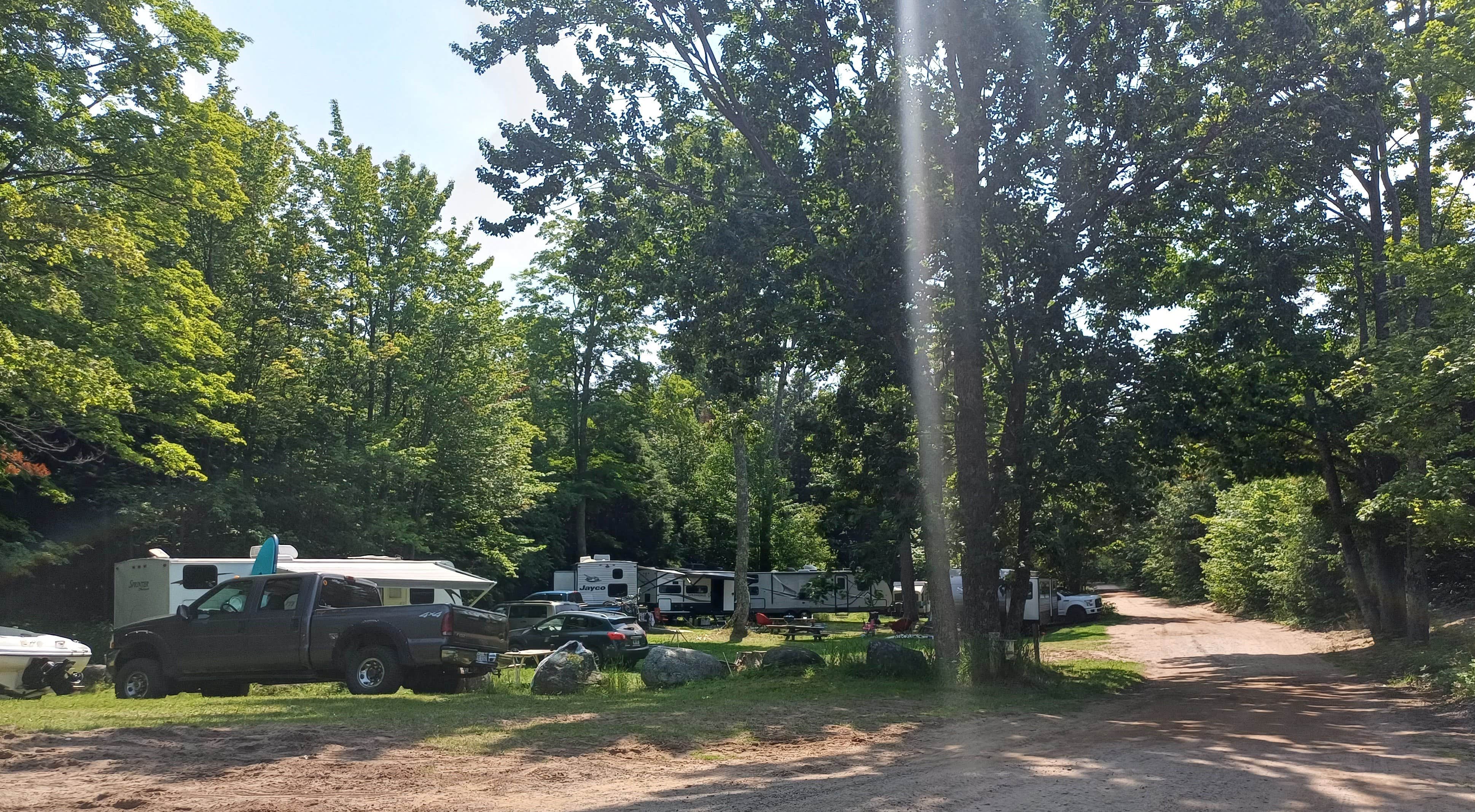 Laura M.'s photo at Agate Beach Park Campground near Hubbell, MI